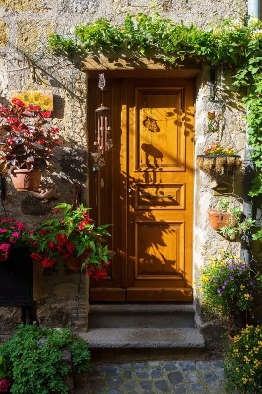 Bolsena, historic town in Viterbo province, Italy
